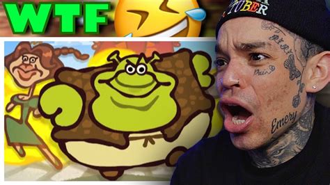 The Ultimate Shrek Recap Cartoon Reaction Youtube