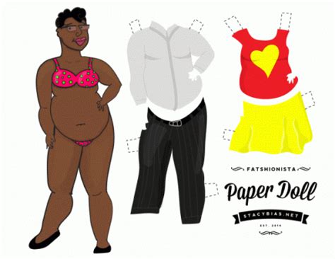 fatshionista paper doll download stacy bias fat activist and freelance animator in glasgow