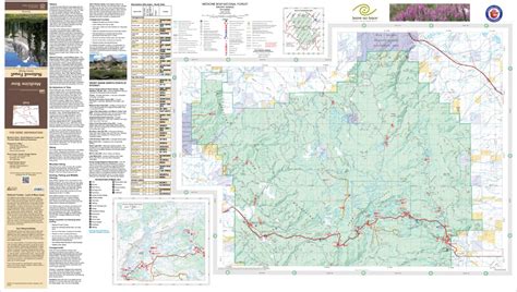 Gila National Forest Visitor Map South Half Ubicaciondepersonas