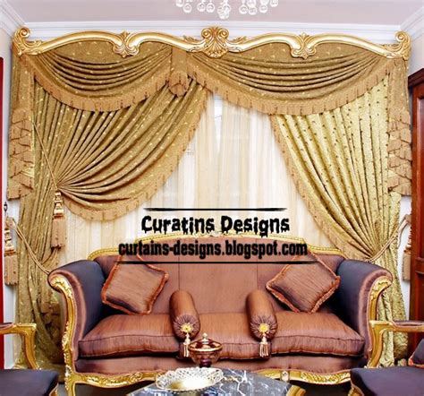 Luxury Drapes Curtain Design For Living Room Italy Curtain Models