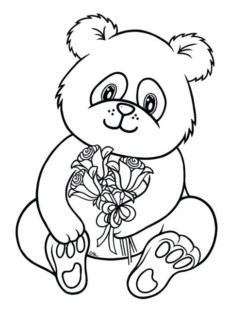 Little cute red panda smiles. Anime Panda Coloring Pages at GetColorings.com | Free ...