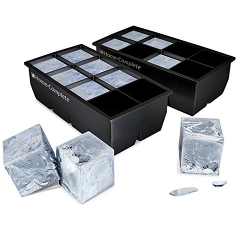 Best Ice Cube Trays 2 Large Silicone Pack 16 Giant 2 Inch Ice Cubes
