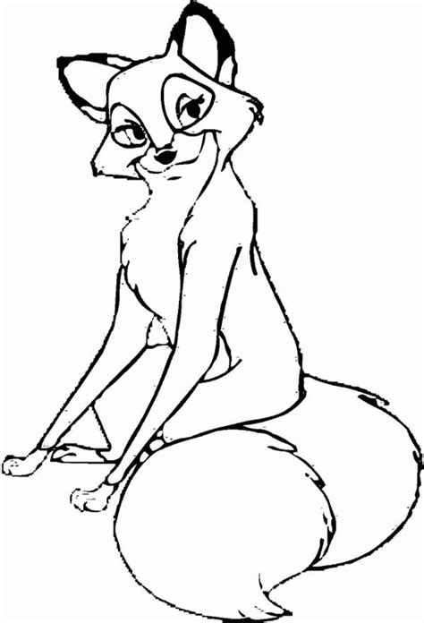 Fox And The Hound Coloring Pages Best Coloring Pages For Kids