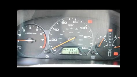 1999 Honda Accord Check Engine Light