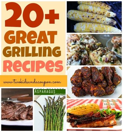 20 Great Grilling Recipes