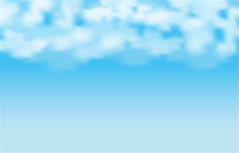 Premium Vector Background With Clouds On The Blue Sky Realistic Clouds