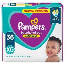 Pampers Totalprotect Extra Plus Xg Abril Distribuciones