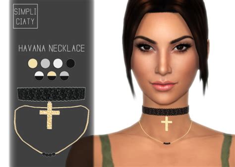 Havana Necklace At Simpliciaty Sims 4 Updates