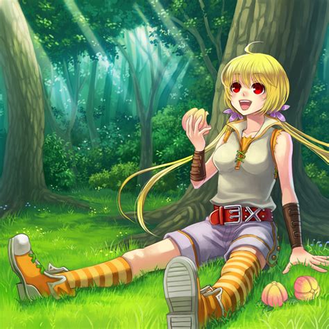 Frontier Town Original Bad Id Bad Pixiv Id 1girl Asymmetrical Clothes Bare Shoulders Belt