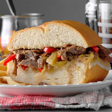 75+ easy recipes to turn a pack of ground beef into dinner. Easy Italian Beef Sandwiches Recipe | Taste of Home