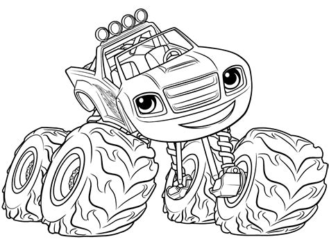 Here are some free printable blaze and the monster machines coloring pages for kids to color. Blaze And The Monster Machines Coloring Pages To Print at ...