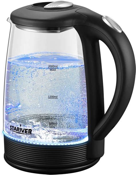 Stariver Electric Kettle Hot Water Kettle 2l Electric Tea Kettle With