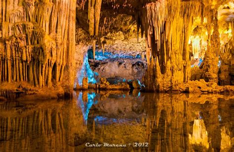 Neptunes Grotto Is A Stalactite Cave Near The Town Of Alghero On The