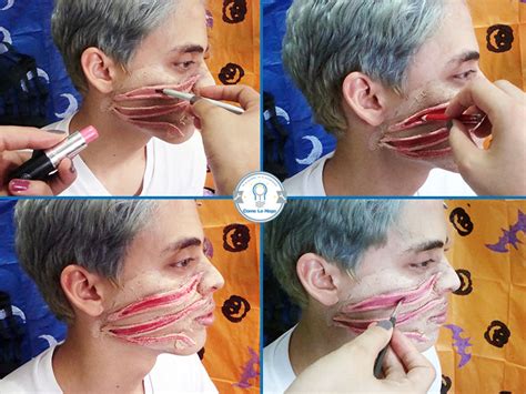 Cómo Lo Hago Cómo Hacer Un Maquillaje De Rasguño Zombie
