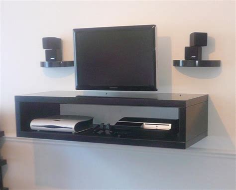 Floating shelves usually consist of cabinets or shelves centered around the tv. Pinterest: Discover and save creative ideas