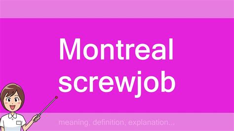 Montreal Screwjob Youtube