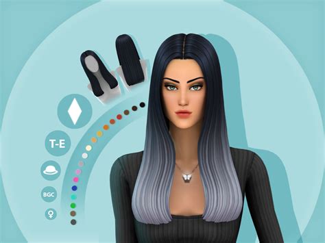 Vikai Hairstyle By Simcelebrity00 The Sims Resource Sims 4 Hairs