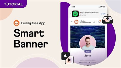 How To Use A Smart Banner To Promote Your Buddyboss App Youtube