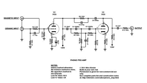 Simple Tube Preamp Schematic