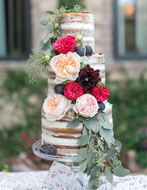Naked Cakes You Have To See Theknot Com Naked Cakes Beautiful Wedding Cakes Beautiful