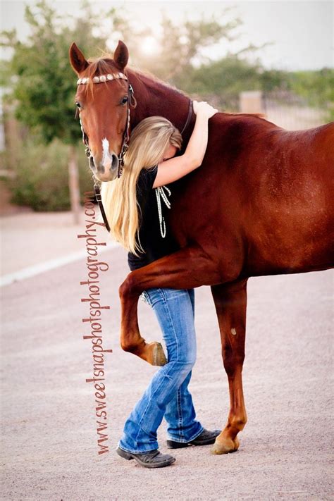 Horse Hug Photo Sweet Snapshots Photography A Hes
