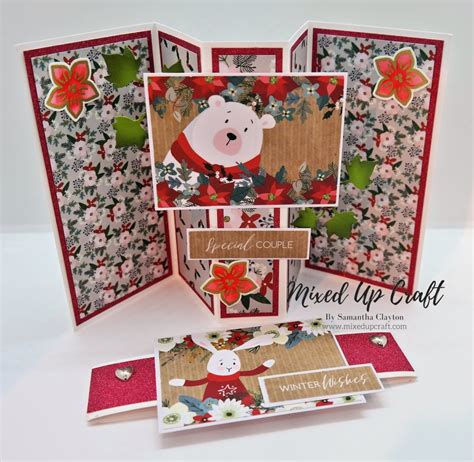 New Size 6 X 6 Pop Out Gatefold Card Cardmaking With My Nan Mixed Up