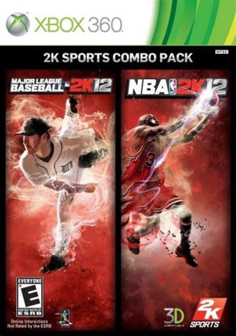 2k12 Sports Combo Nba 2k12mlb 2k12 Xbox 360 Game For Sale