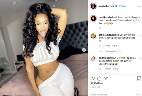 Masika Kalysha Fans Call Her Body Fake After She Shows Off Her Curves