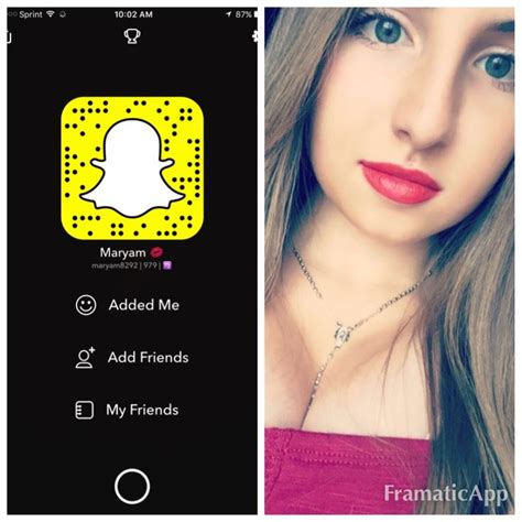 Follow Her 😍 Snapchat Screenshot Snapchat