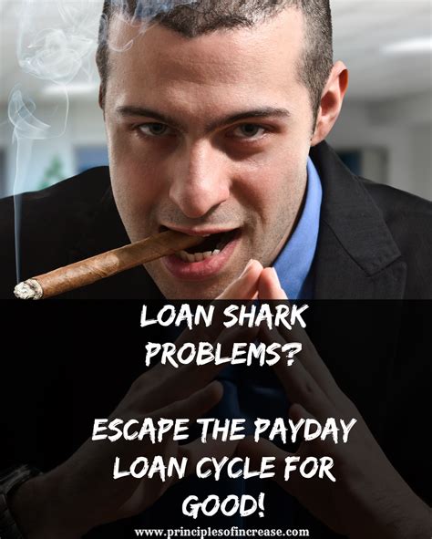 Loan Shark Problems Escape The Payday Loan Cycle For Good
