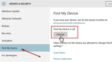 Turn On Find My Device In Windows 10 Cloudeight Infoave