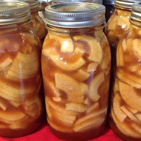 Canned Apple Pie Filling Recipe
