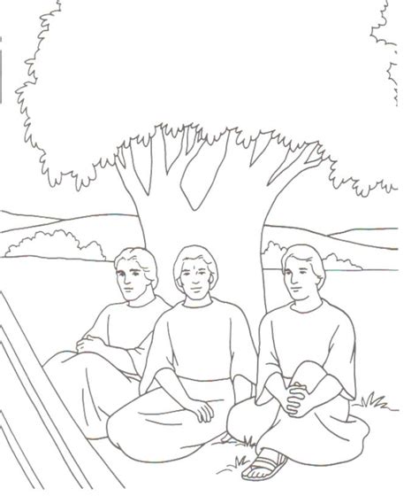 A is for abraham coloring page. Abram And Lot - Coloring Home
