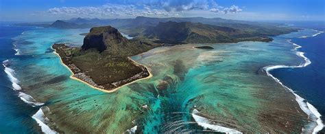 Underwater Waterfall Mauritius Helicopter Flight Tour Guide