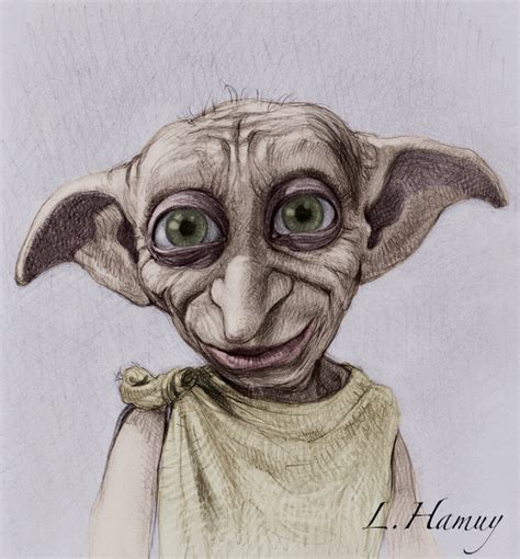 Dobby By Hamuy On Deviantart Harry Potter Painting Harry Potter Art Drawings Harry Potter