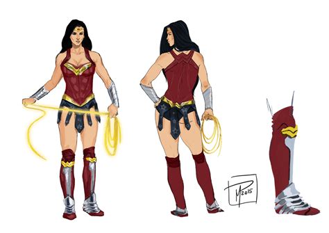 A Wonder Woman Costume Redesign By Jadenwithwings On Deviantart Amazonian Warrior Red Boots