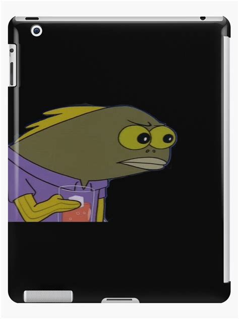 Spongebob Fish Meme Ipad Cases And Skins By Auroraflorealis Redbubble