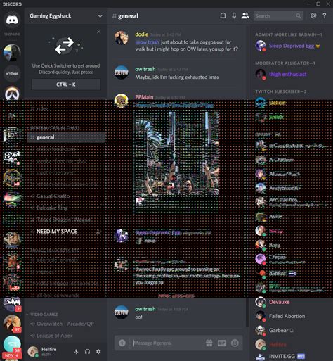 Get A Weird Graphical Glitch In Discord Frequently Reoccurs Although