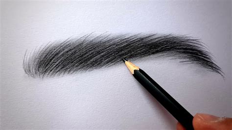Kaş Nasıl çizilir How To Draw Realistic Eyebrows Youtube