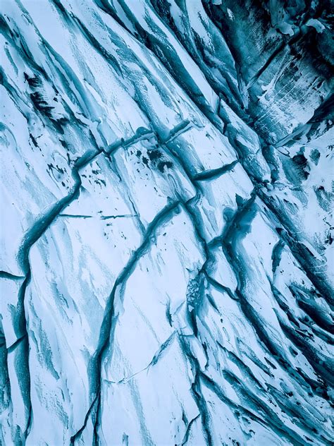 Ice Glacier Snow Cranny Hd Phone Wallpaper Peakpx