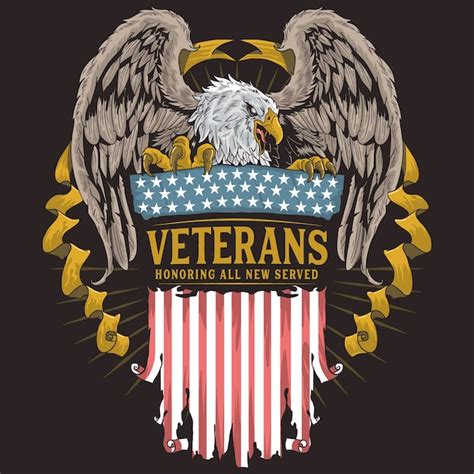 Premium Vector Eagle Veterans Day