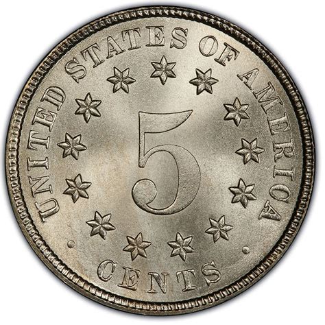 Shield Nickels 5 Cents Nickel Half Dime Coins Us