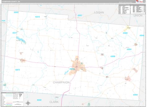 Maps Of Champaign County Ohio