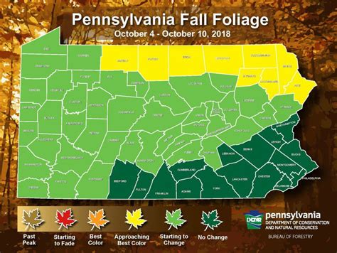 Fall Foliage Season In Pennsylvania Wait For It