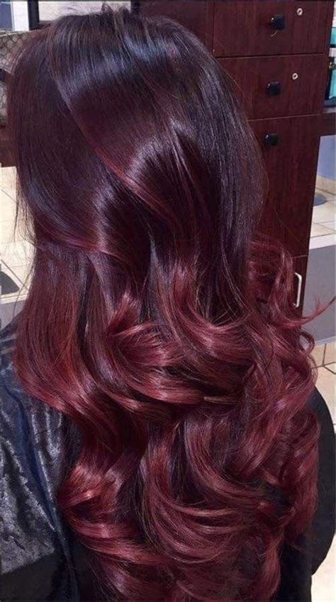 Wine Hair Color Hair Color Purple Hair Color Shades Brunette Hair