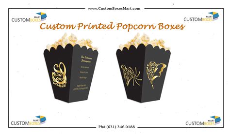 Custom Printed Popcorn Boxes Usa Popcorn Box Custom Popcorn Boxes