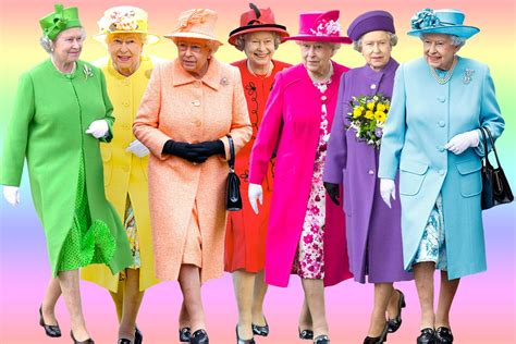 Queen Elizabeths Rainbow Closet Of Coats Vanity Fair