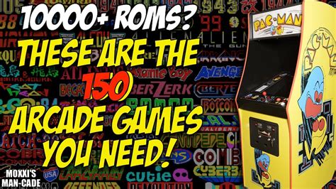 S1E3 You Don T Need 10000 Roms 150 Retro 70s 80s 90s Arcade Games