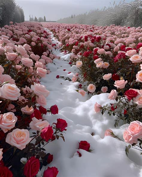 Instagram In 2023 Snow Rose Lovely Flowers Wallpaper Beautiful