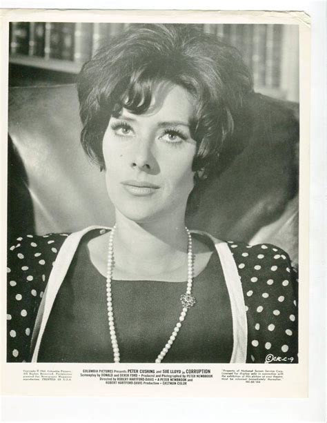 Corruption 8x10 Promo Still Sue Lloyd Drama 1968 Gdvg Fine Softcover